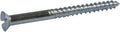 9 x 1 1/2 Slotted Flat Wood Screw Zinc Plated