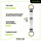 Frontline ROSU02SS Stainless Steel Permanent Use Roof Anchor (Double D-Ring)