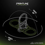 Frontline STWD5K ALPHA Swivel 5k Steel Anchor with Weld-on Puck