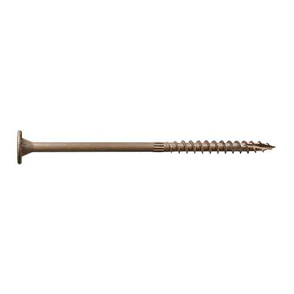 0.22 x 6 Simpson Strong-Drive® SDWS TIMBER Screw Double-Barrier Coating (Exterior Screw) Tan- Pack (12)