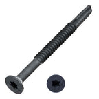 #14 x 3 Strong-Drive® TF WOOD-TO-STEEL Screw (Collated) Drive T30 6-Lobe Black Phosphate - Pack (750)