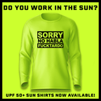 F*cktardo - Hi-Visibility UPF 50 Long Sleeve Sun Shirt