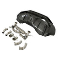 Tecnica Style Dry Carbon Fiber Rear Bumper Exhaust Kit for Lamborghini Huracan LP580 LP610 EVO