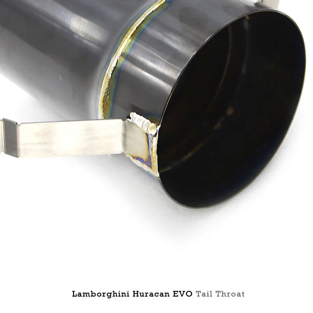 Titanium Exhaust Tips for Lamborghini Huracan EVO