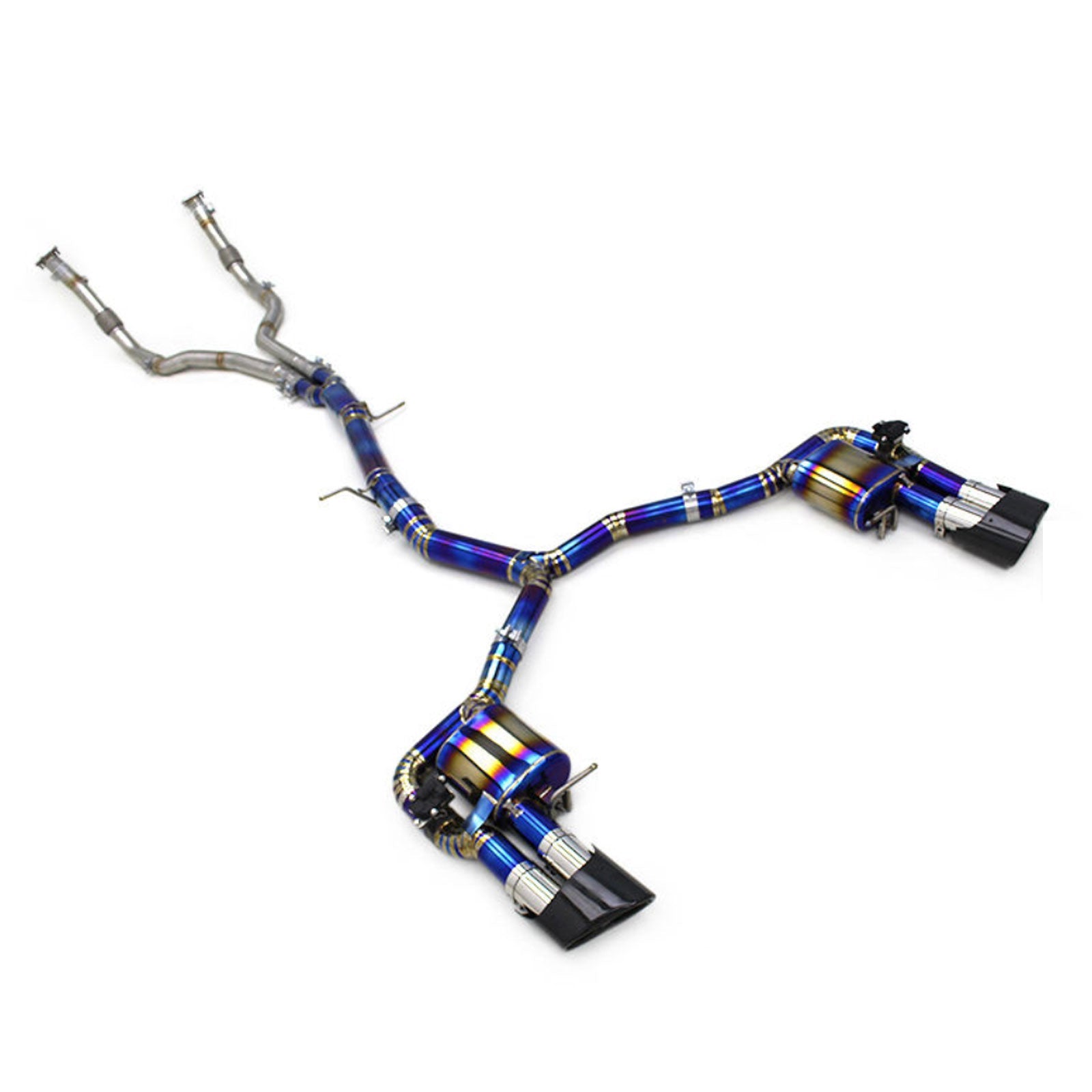 Titanium Valved Catback Exhaust System for Audi RS4 RS5 B9 B9.5 2.9T