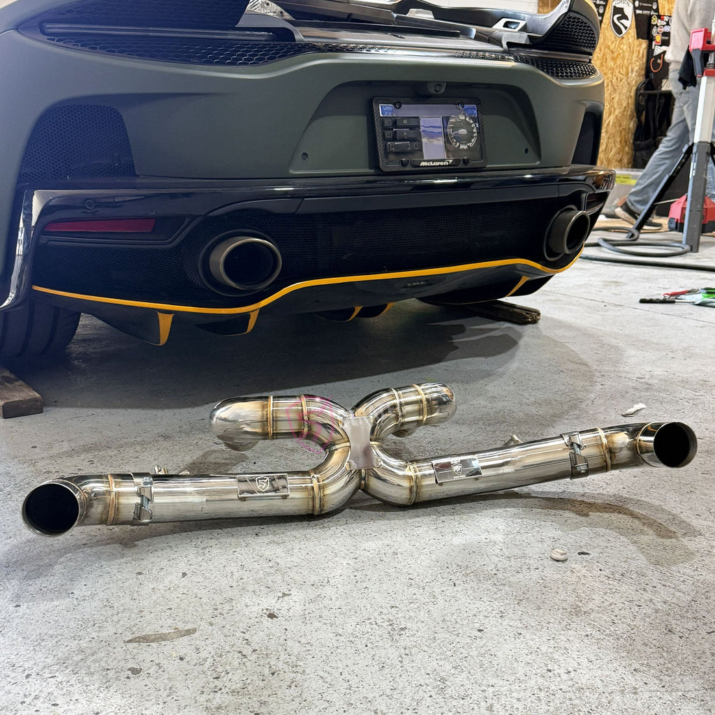 Titanium Performance Catback Exhaust System for McLaren GT