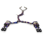Titanium Valved Catback Exhaust System for Audi B8 B8.5 S4 S5