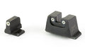 Trijicon Bright & Tough -  Suppressor Height Night Sight -  Fits S&W M&P C.O.R.E/ M2.0 OR/ M2.0 Metal Series -  Black -  Tritium Front/Rear -  Green 3 Dot