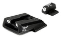 Trijicon Tritium Night Sight -  Fits M&P -  Green/Green -  Matte Finish -  3 Dot