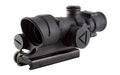 Trijicon ACOG Rifle Scope -  4X32 LED -  Red Crosshair .223 Ballistic Reticle -  Includes TA51 Flat Top Adapter -  Matte Finish