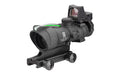 Trijicon ACOG -  4X32mm -  Dual Illuminated Green Crosshair .223 Reticle -  TA51 Mount -  3.25 MOA RMR Type 2 -  Matte Black Finish