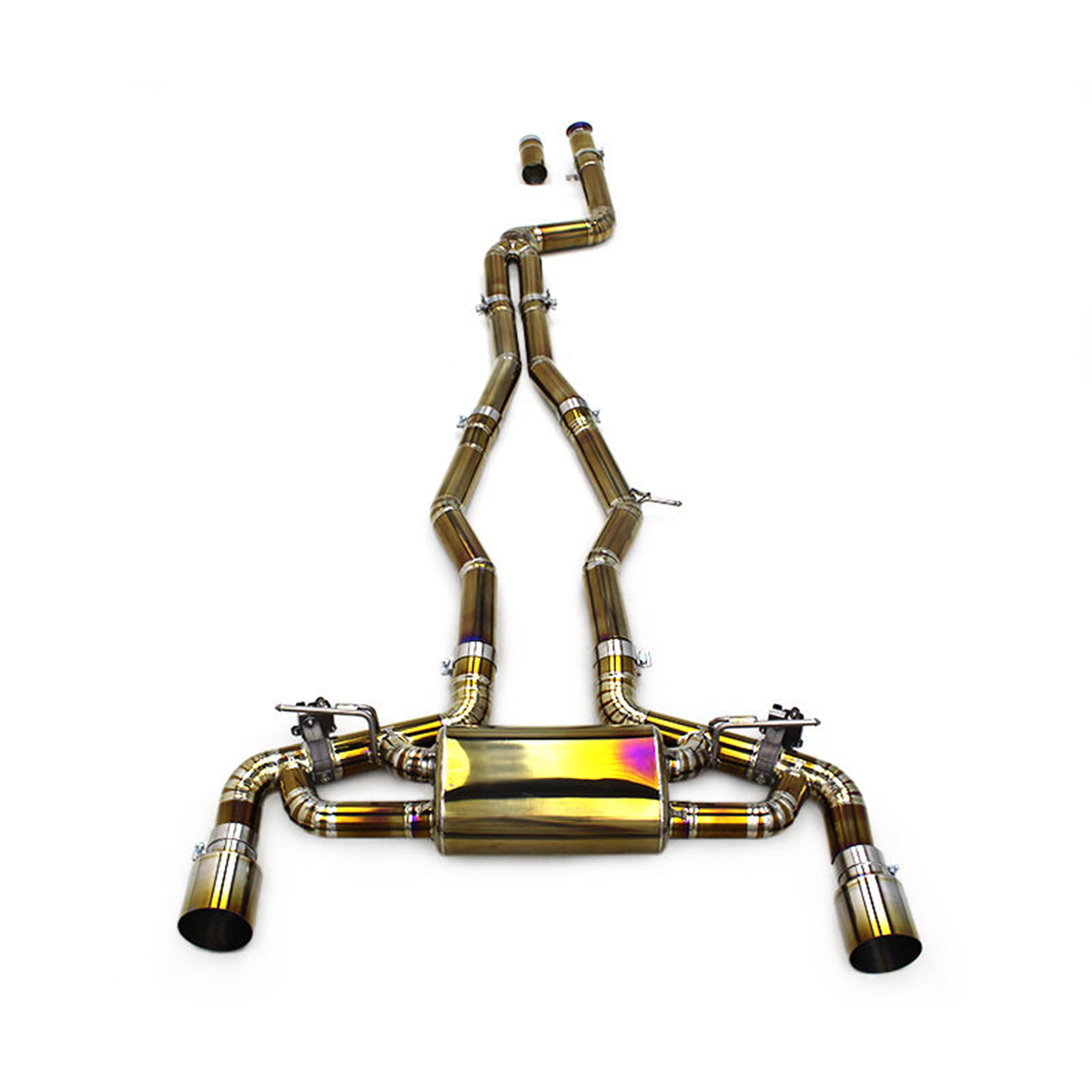 Titanium Valved Catback Exhaust System for Toyota Supra A90 A91 3.0T