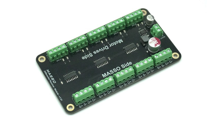 MASSO Differential Receiver Module – 5-Axis Step/Direction Signal Converter