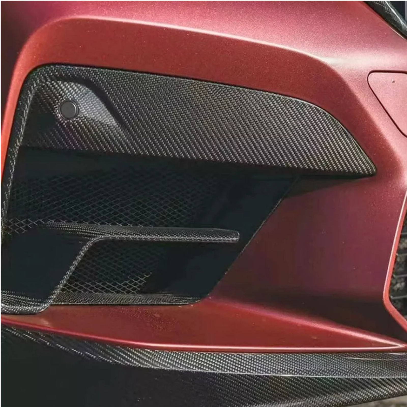 Carbon Fiber Front Bumper Air Vent Covers for BMW F90 M5 G30 5 Series