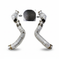 Stainless Catted Downpipe Heat Shield for BMW M5 F90 4.4T