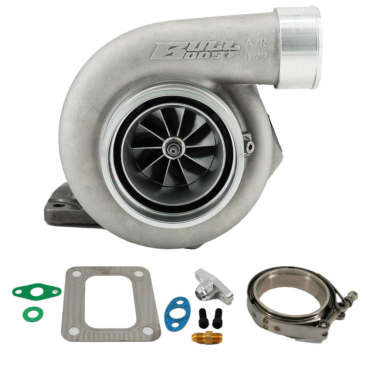 K Swap K Series K20 K24 Dual Ball Bearing Turbo Sidewinder Manifold Intercooler Kit