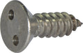 8 x 2 Tamper Resistant Drilled Spanner Flat Head Sheet Metal Screw 18-8 Stainless Steel