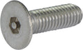 M4-0.70 x 10 Tamper Resistant Hex Flat Head Machine Screw 18-8 Stainless Steel - Metric (5/32)