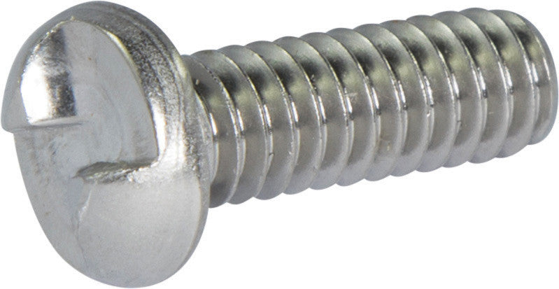 1/4-20 x 1/2 Tamper Resistant One Way Round Head Machine Screw 18-8 Stainless Steel