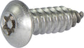 8 x 1/2 Tamper Resistant Torx Button Head Sheet Metal Screw 18-8 Stainless Steel (T-15)