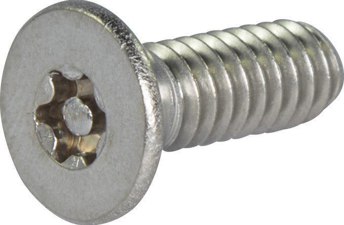 M6-1.00 x 50 Tamper Resistant Torx Flat Head Machine Screw 18-8 Stainless Steel - Metric (T-30)