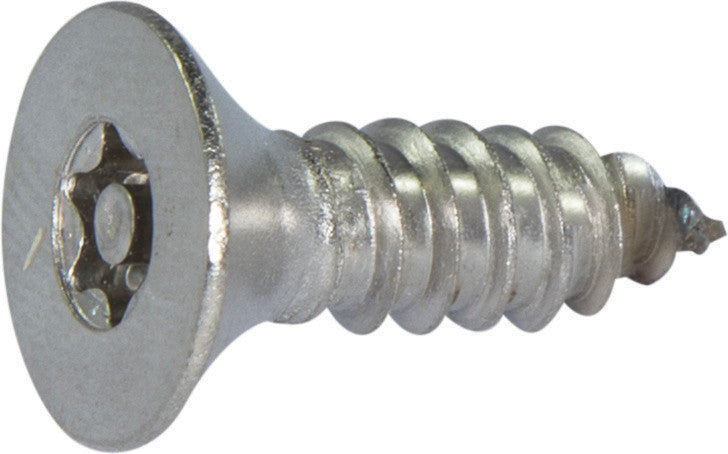 10 x 3/4  Tamper Resistant Torx Flat Head Sheet Metal Screw 18-8 Stainless Steel (T-25)