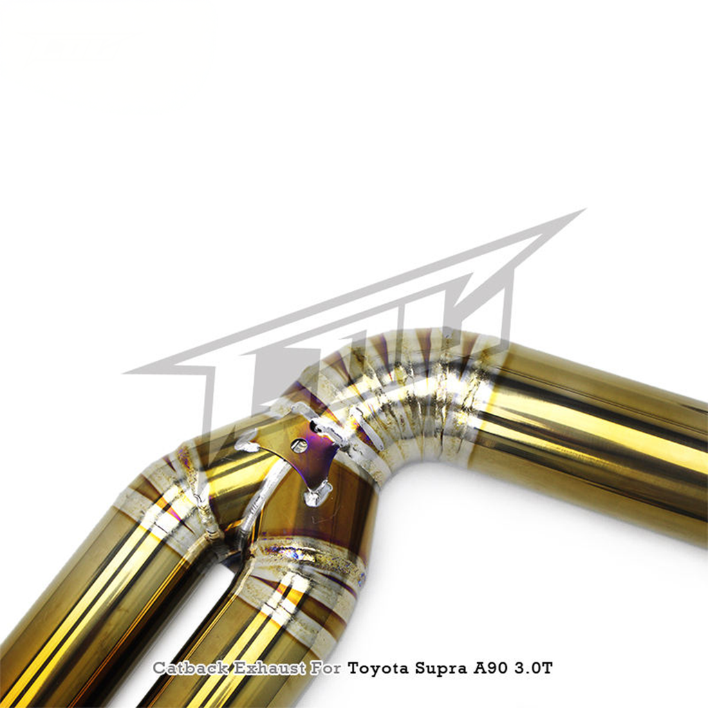 Titanium Valved Catback Exhaust System for Toyota Supra A90 A91 3.0T