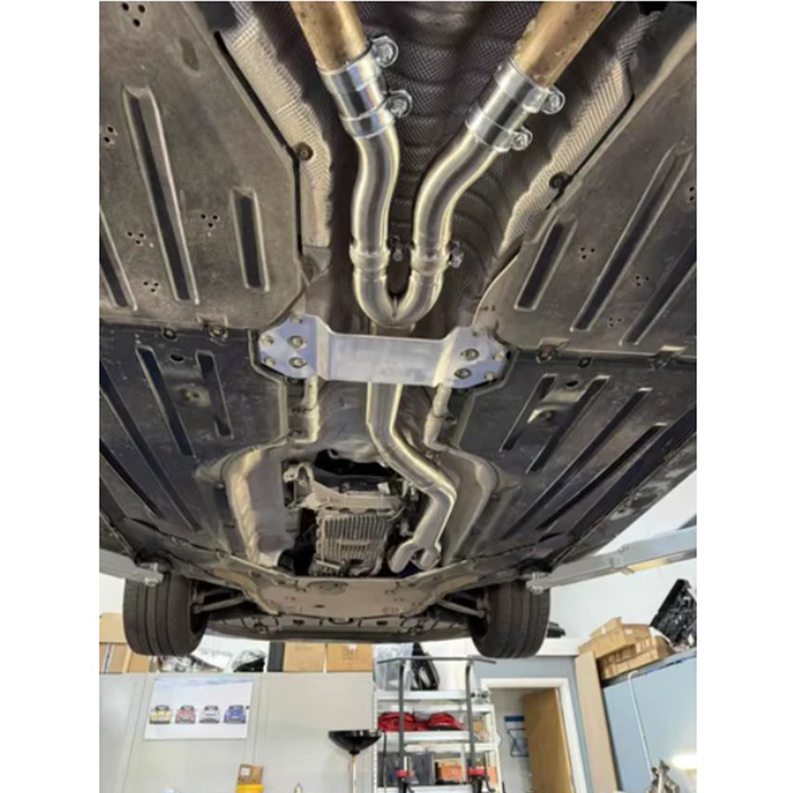 Single Mid Pipe Exhaust for BMW G80 M3 G82 G83 M4
