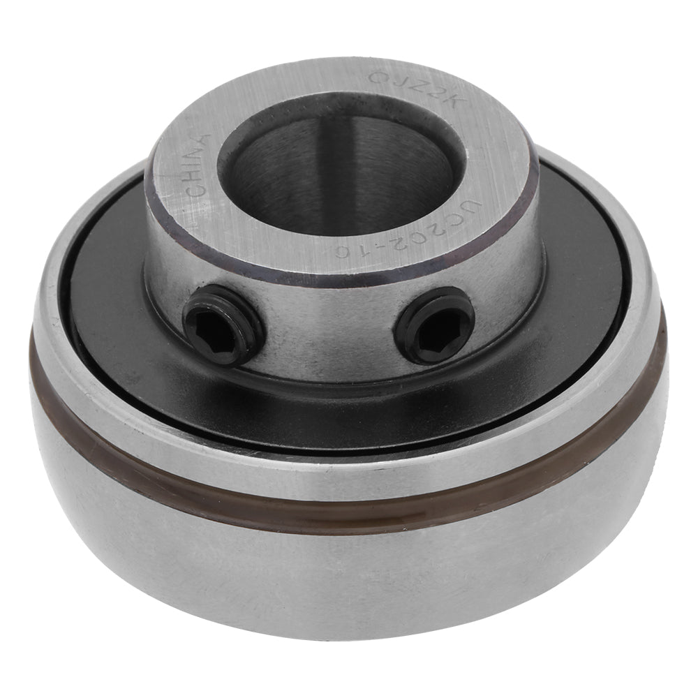 UC202-10 - Insert Bearing, 0.625" Bore (ID), Locking Set Screw