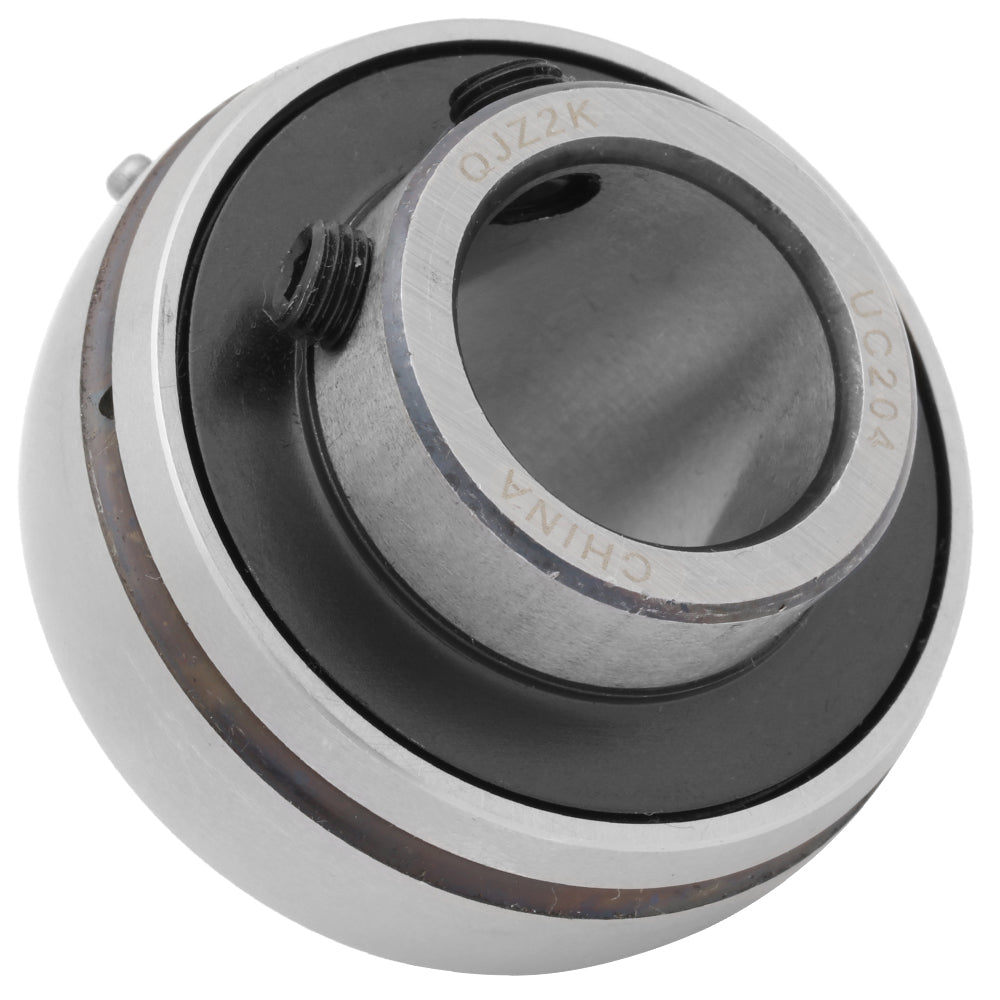 UC204 - Insert Bearing, 0.787" Bore (ID), Locking Set Screw