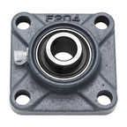UCF204-12,  4-Bolt Flange Mounted Unit Bearing, 0.75" Bore (ID),  3/4 " Bore (ID),  Insert Bearing: UC204-12