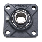 UCF205,  4-Bolt Flange Mounted Ball Bearing, 0.984" Bore (ID),  Insert Bearing: UC205,  Housing: F204