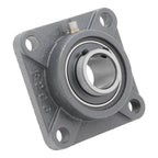UCF206-19,  4-Bolt Flange Mounted Ball Bearing, 1.188" Bore (ID),  Insert Bearing: UC206-19,  Housing: F204