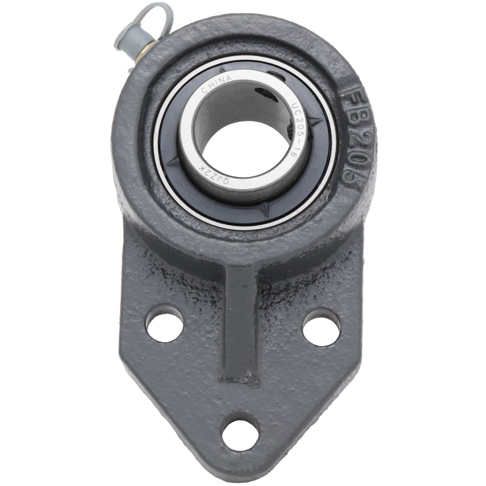 UCFB205-16 - 3-Bolt Flange Bracket Mounted Ball Bearing, 1.0"  Bore (ID),  Insert Bearing: UC205-16,  Housing: FB205