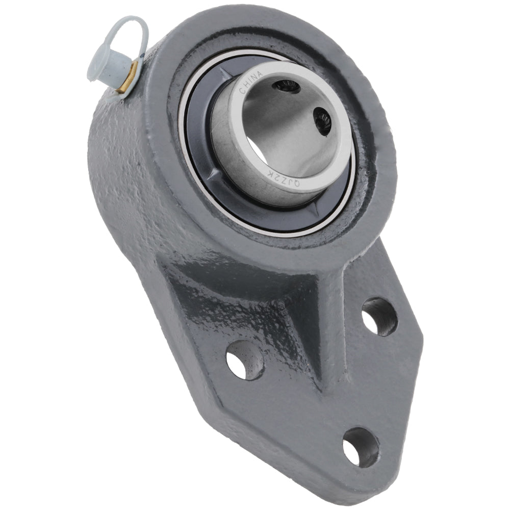 UCFB206-18 - 3-Bolt Flange Bracket Mounted Ball Bearing, 1.125"  Bore (ID),  Insert Bearing: UC206-18,  Housing: FB206