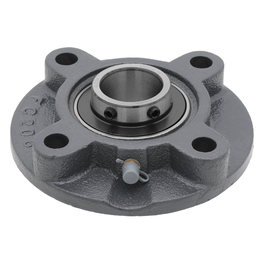 UCFC206-19, 4-Bolt Flange Mounted Ball Bearing, 1.188"Bore (ID), Insert Bearing: UC206-19, Housing: FC206