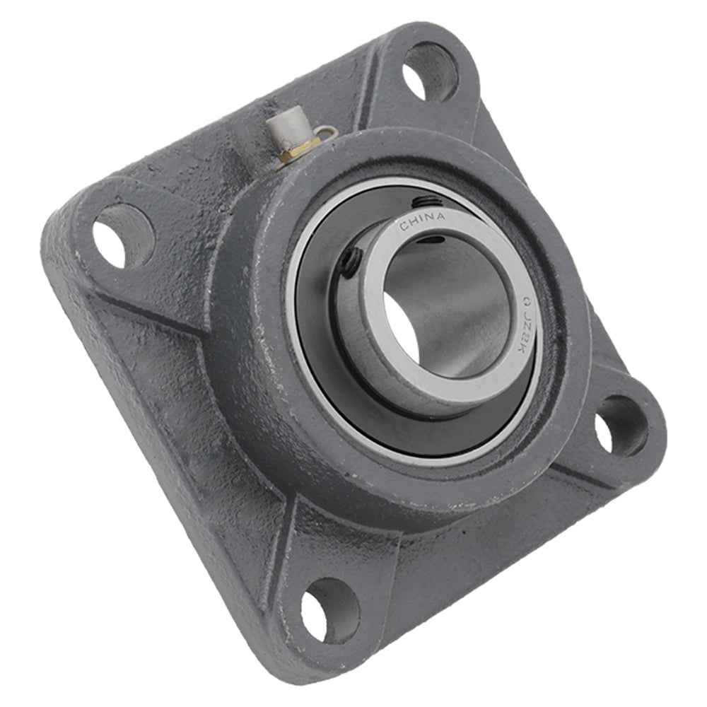 UCF203 ,  4-Bolt Flange Mounted Ball Bearing, 0.669" Bore (ID),  Insert Bearing: UC203,  Housing: F204