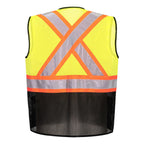 Hi Vis Back Contrast Executive Vest