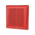 Kidde 70V Cone Speaker Red Clear Audio Fire Safety Signal for Commercial Use