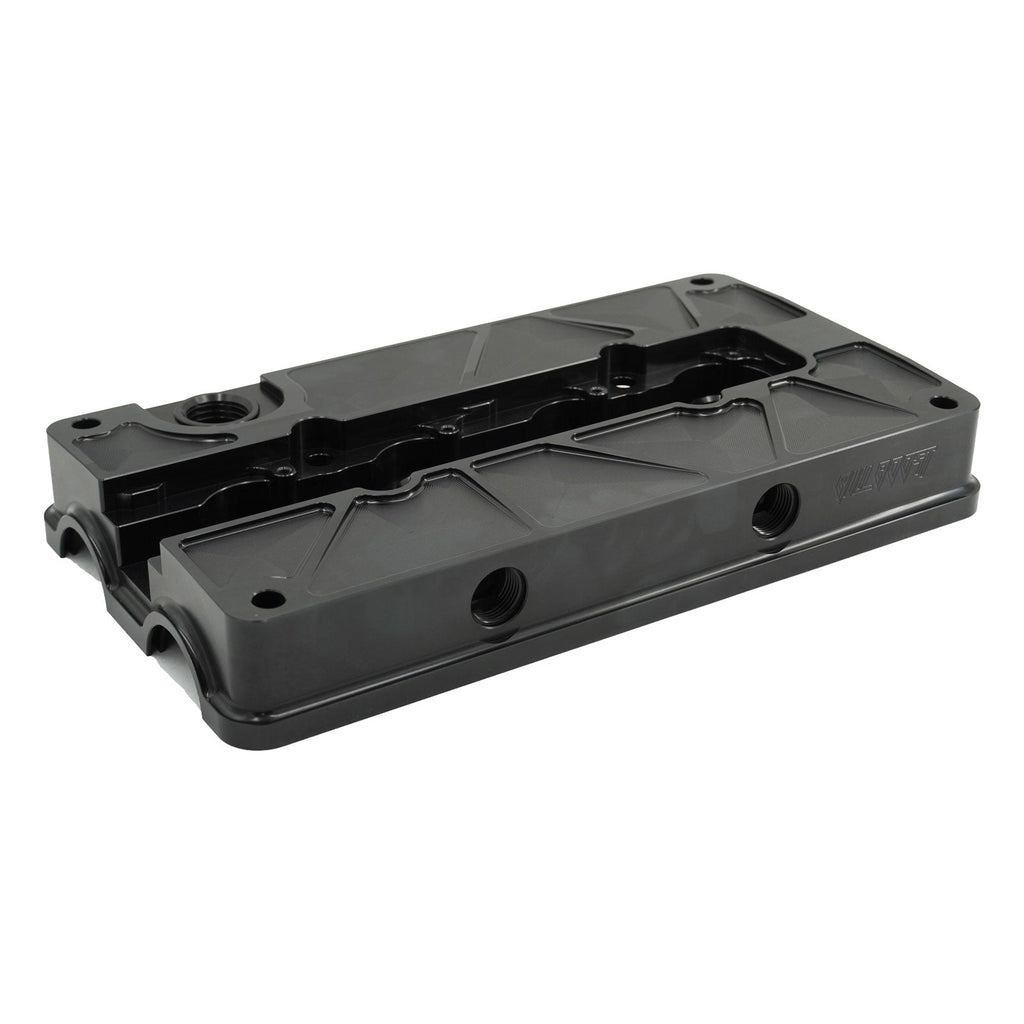 Billet B Series Vented Valve Cover Baffle B16 B18 AN10 For Honda Acura DOHC Vtec