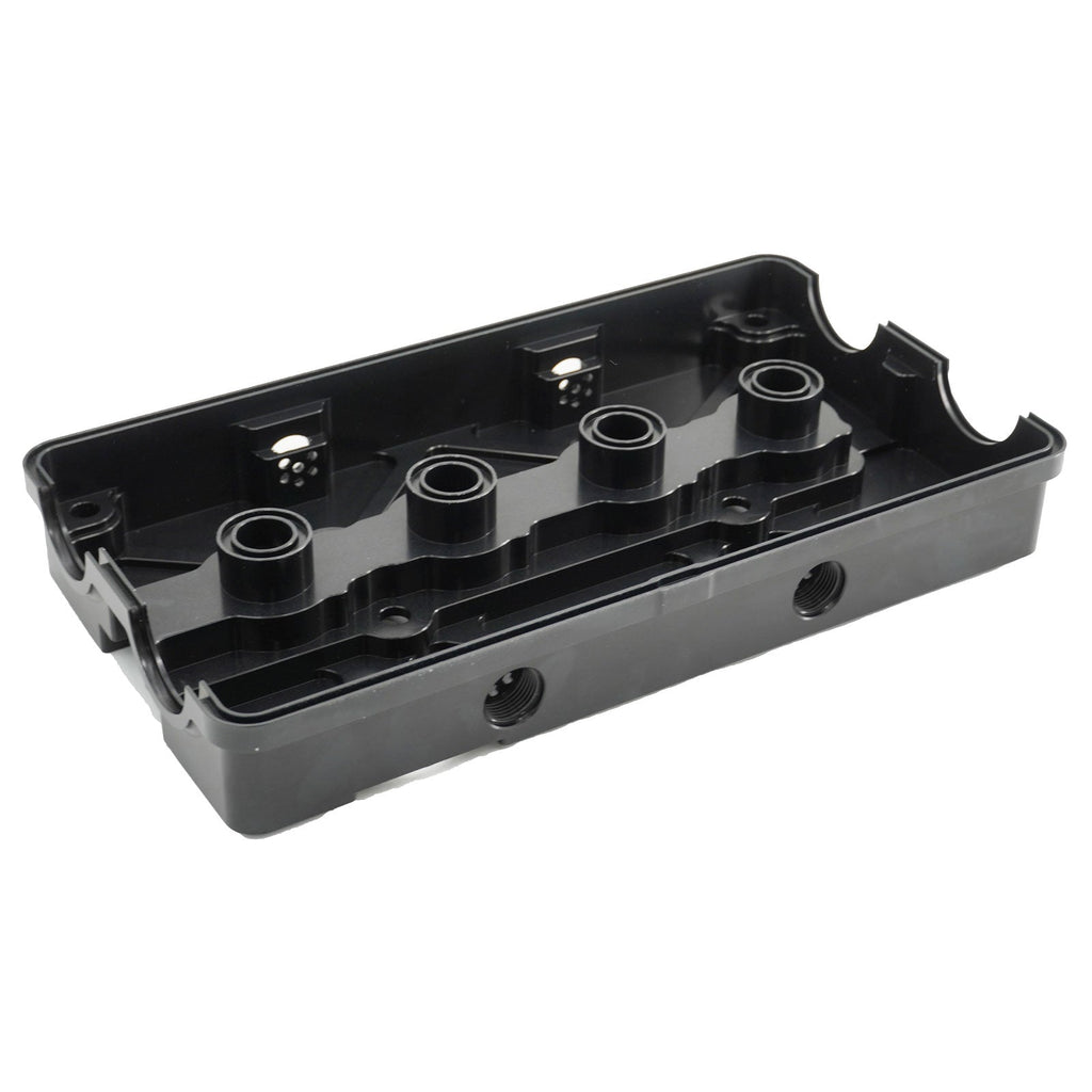 Billet B Series Vented Valve Cover Baffle B16 B18 AN10 For Honda Acura DOHC Vtec