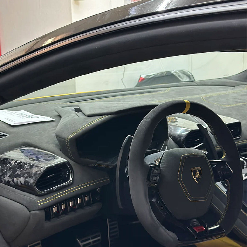 Carbon Fiber Air Vent AC Trim Replacement Set for Lamborghini Huracan