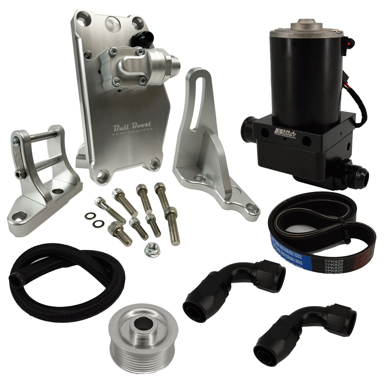 Billet K20 K24 K Series Electric Water Pump Plate Kit Alternator Bracket Fitting