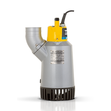 WEDA60460 Atlas Copco Weda 40N 460/3/60 5 HP, 3" or 4" discharge, 55 lbs.