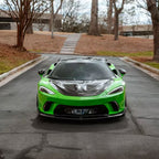 W Style Carbon Fiber Front Bumper Lip for McLaren GT
