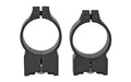Warne Permanent Attached Fixed Ring Set |  Fits Ruger M77 |  30mm Medium |  Matte Finish