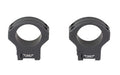 Warne HyperLite Rings |  30MM High |  Matte Finish |  Black |  Fits Tikka