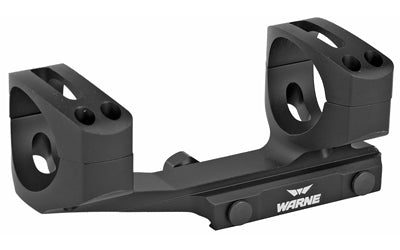 Warne 20 MOA Mount |  34mm |  Fits AR Rifles |  Extended Skeletonized |  Black