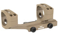 Warne Quick Detach Cantilever Mount |  34mm |  Fits AR Rifles |  Extended Skeletonized |  Dark Earth Finish