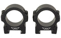 Warne Vapor Horizontal |  30mm |  Low Rings |  Matte Finish |  Black |  Fits Picatinny